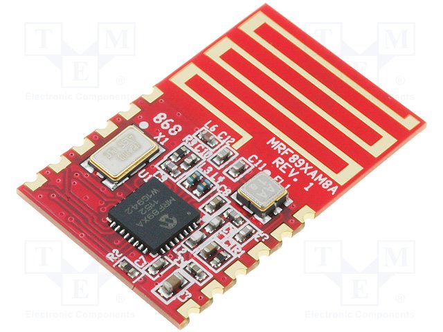 MICROCHIP TECHNOLOGY MRF89XAM8A-I/RM