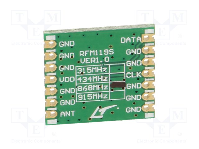 HOPE MICROELECTRONICS RFM119S-868S1