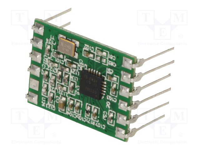 RADIOCONTROLLI RC-CC1101-SPI-868