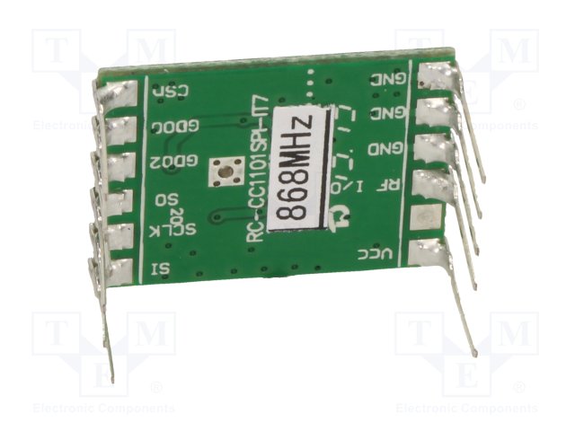 RADIOCONTROLLI RC-CC1101-SPI-868