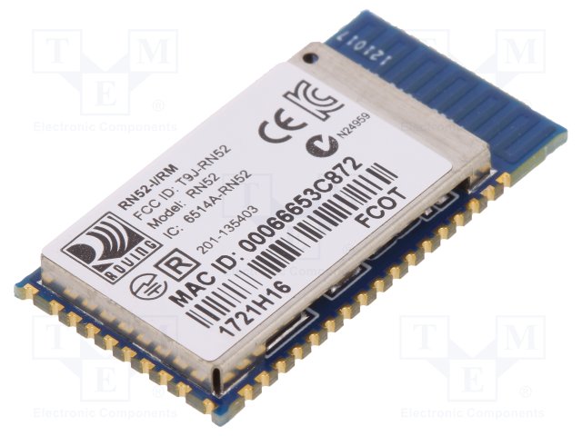 MICROCHIP TECHNOLOGY RN52-I/RM116