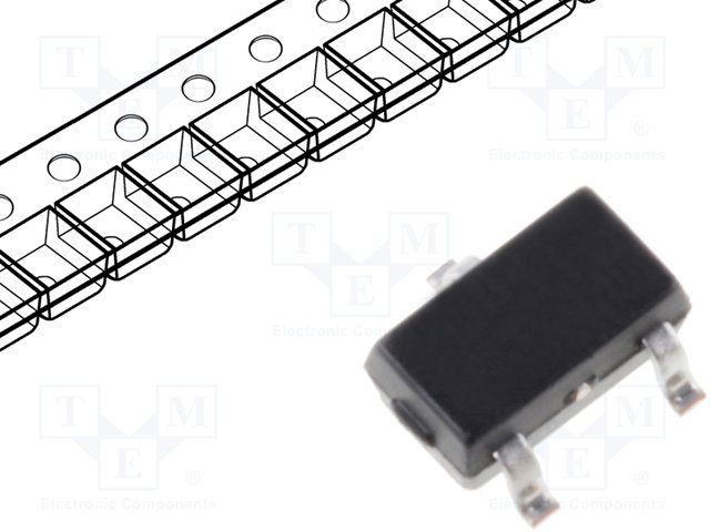 DIODES INCORPORATED MMBT3906-7-F