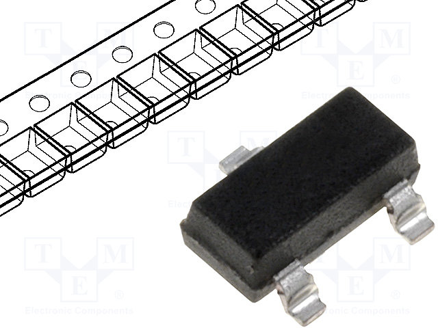 INFINEON TECHNOLOGIES BC848BE6327