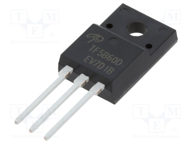 ALPHA & OMEGA SEMICONDUCTOR AOTF5B60D