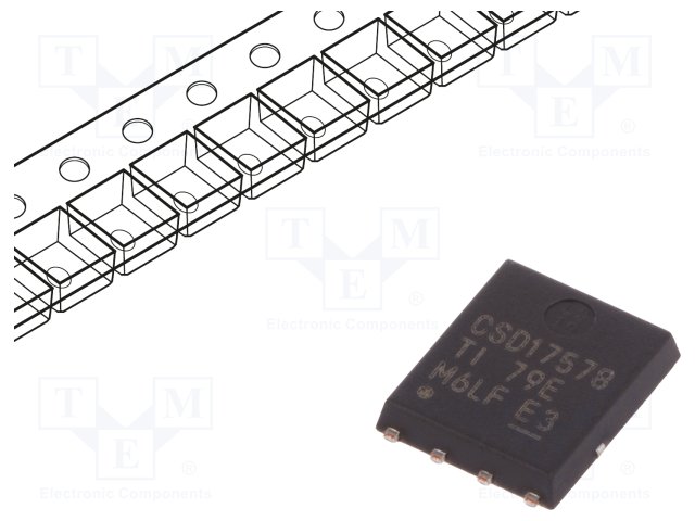 TEXAS INSTRUMENTS CSD17578Q5AT