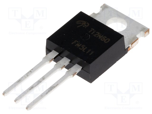 ALPHA & OMEGA SEMICONDUCTOR AOT12N60