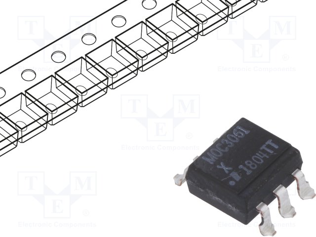 ISOCOM MOC3061XSMT&R