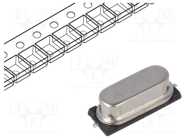 SR PASSIVES 11.0592M-49SMD-SR