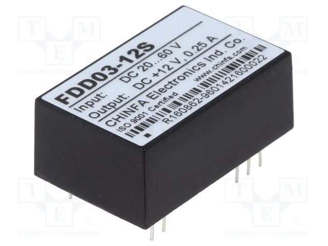 CHINFA ELECTRONICS FDD03-12S