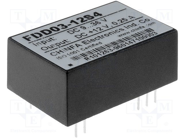 CHINFA ELECTRONICS FDD03-12S4