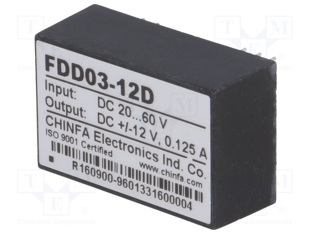 CHINFA ELECTRONICS FDD03-12D