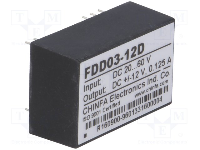 CHINFA ELECTRONICS FDD03-12D