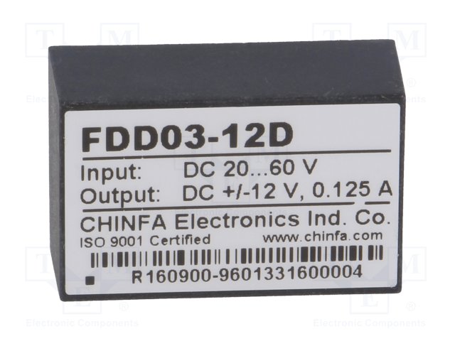 CHINFA ELECTRONICS FDD03-12D