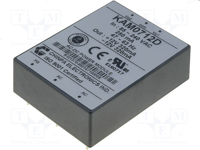 CHINFA ELECTRONICS KAM0712D