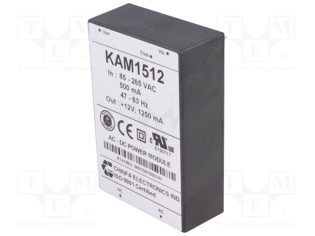 CHINFA ELECTRONICS KAM1512