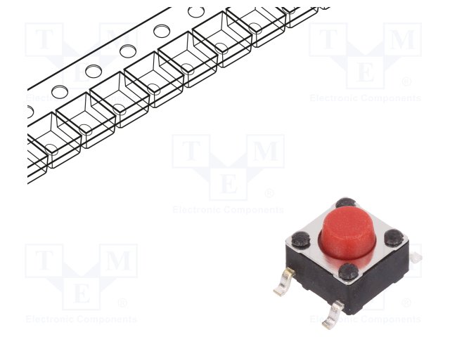 C&K PTS645SK50SMTR92 LFS