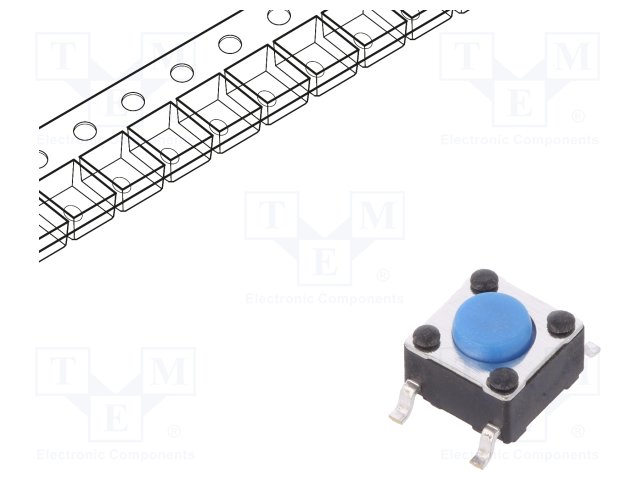 C&K PTS645SM43SMTR92 LFS