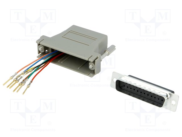 MH CONNECTORS DA25-PMJ8-LG-K