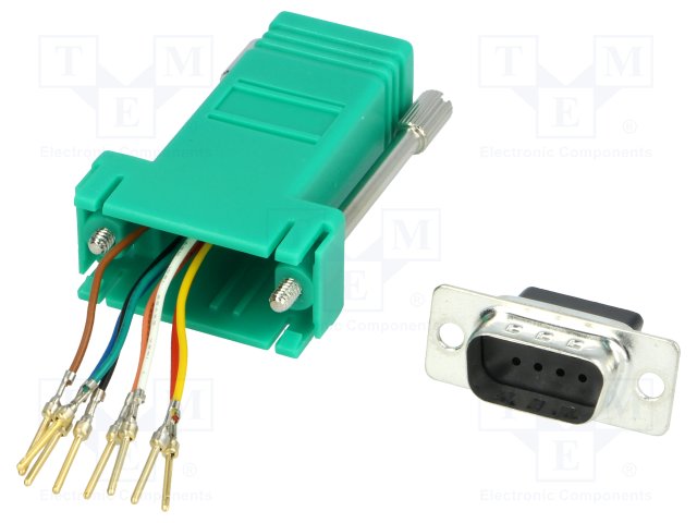 MH CONNECTORS DA9-PMJ8-G-K