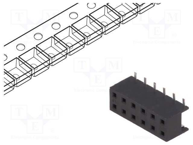 AMPHENOL 55510-312TRLF